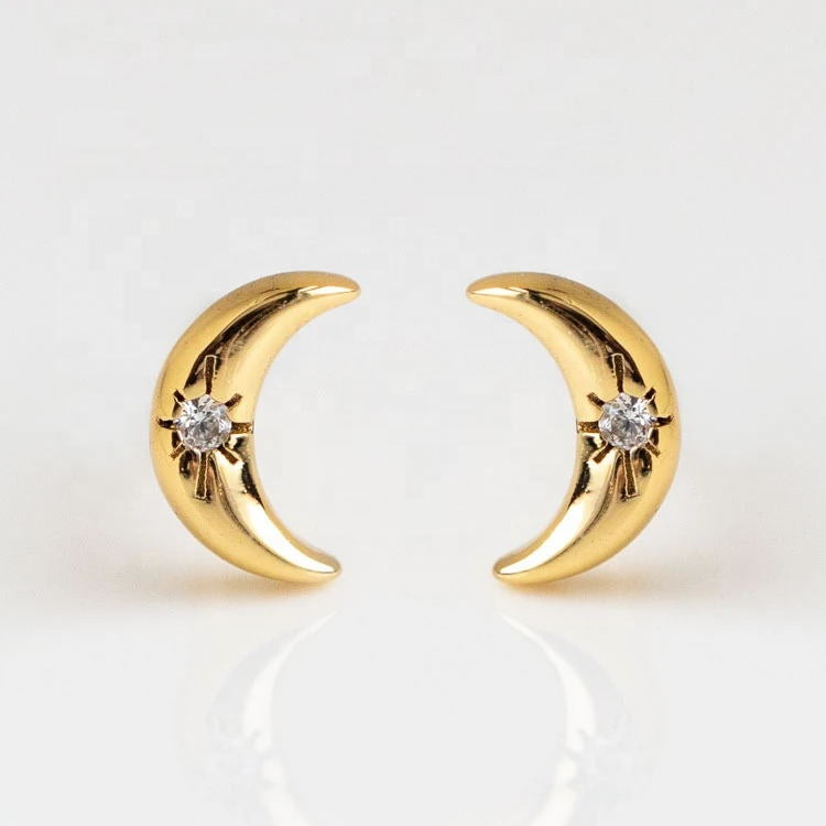 Mini Moon Studs - Kennedy-Rae