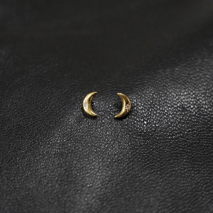 Mini Moon Studs - Kennedy-Rae